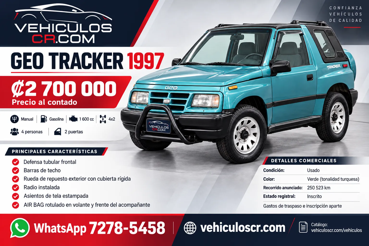 1997 GEO TRACKER